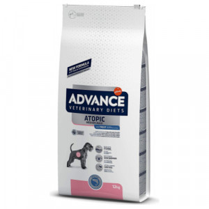 Advance Vet Dog ATOPIC MEDIUM MAXI sausā suņu barība Atopiskais dermatīts 12kg