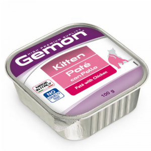 Gemon Cat KITTEN PATE konservi kaķēniem pastēte Vista 100g