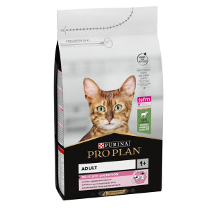 Pro Plan DELICATE DIGEST sausā barība kaķiem Jērs 1.5kg