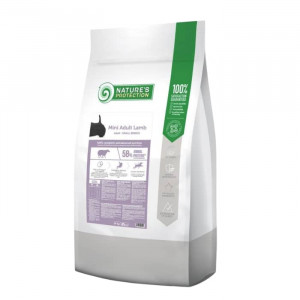 NATURE`S PROTECTION DOG MINI LAMB sausā barība suņiem Jērs 18kg