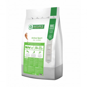 NATURE`S PROTECTION DOG ACTIVE sausā barība suņiem Mājputni 18kg