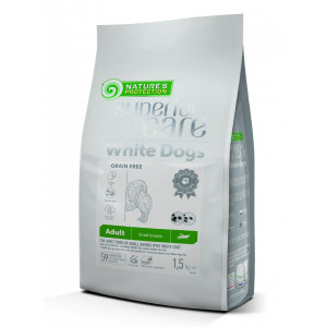 Nature's Protection Dog GF MINI WHITE DOGS sausā barība suņiem Kukaiņi 10kg