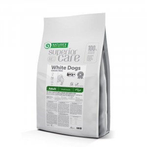 NATURE`S PROTECTION SUPERIOR DOG MINI WHITE sausā barība suņiem Kukaiņi 10kg