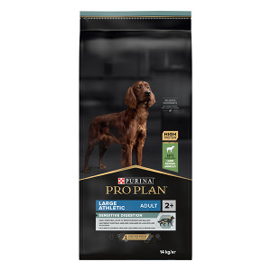 Pro Plan DOG LARGE ATHLETIC DIGESTION sausā suņu barība Jērs 14kg