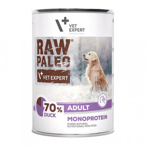 Raw Paleo Adult  Monoprotein konservi suņiem Pīle 400g