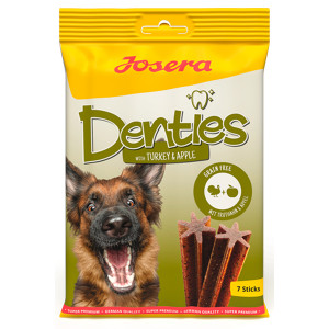 Josera Denties gardums suņiem zobiem Tītars, āboli 180g 7gb