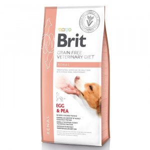 Brit Veterinary Diet GF bezgraudu sausā barība suņiem RENAL 12kg