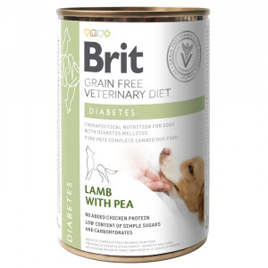 Brit Veterinary Diet GF konservi suņiem DIABETES 400g