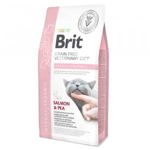 Brit Veterinary Diet GF bezgraudu sausā kaķu barība HYPOALLERGENIC 2kg