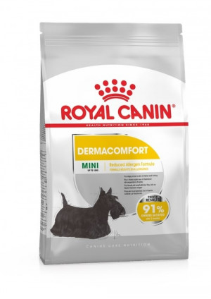 Royal Canin CCN MINI DERMACOMFORT sausā suņu barība 8kg (D.T.10.2023.)