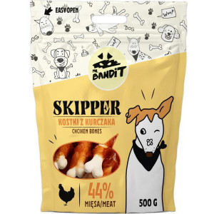 MR.BANDIT SKIPPER gardums suņiem Kalcija kauliņi ar vistu 7cm 500g