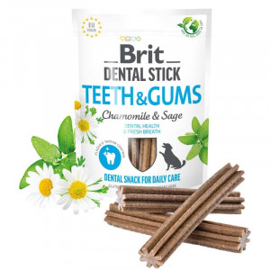 BRIT DENTAL TEETH & GUMS gardums suņiem zobiem 250g 7gb
