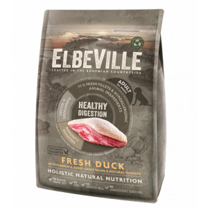 ElbeVille ALL BREED Healthy Digestion Fresh Duck sausā suņu barība Svaiga pīles gaļa 4kg