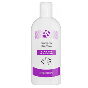 AS Shampoo šampūns suņiem ar ūdeles eļļu 250ml