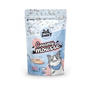 MR.BANDIT CAT CREAMY MOUSSE Salmon krēms kaķiem Lasis 60g