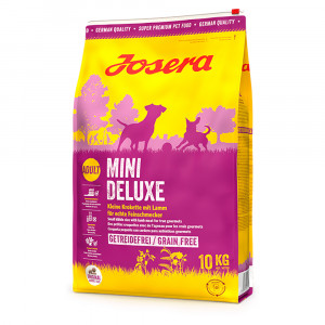 Josera MiniDeluxe bezgraudu sausā barība suņiem Jērs 10kg