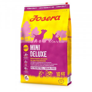 JOSERA MINIDELUXE bezgraudu sausā barība suņiem Jērs 10kg