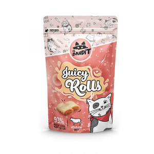 MR.BANDIT CAT JUICY ROLLS Beef gardums kaķiem Liellops 40g