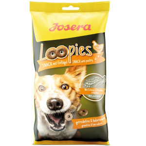 Josera LOOPIES Poultry Snack kārumi suņiem Mājputni 150g