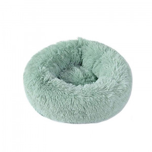 Camon Fluffy suņu kaķu guļvieta mājiņa M Green 60cm