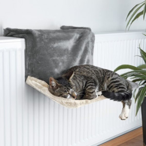Trixie guļvieta kaķiem pie radiatora 43x24x31 Grey paw