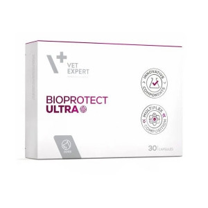 VetExpert Bioprotect ULTRA Probiotikas, prebiotikas saturoša papildbarība suņiem CAPS N30