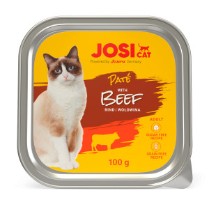 Josera JOSICAT PATE konservi kaķiem Liellopu gaļas pastēte 100g