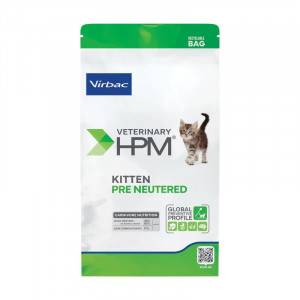 VIRBAC HPM CAT KITTEN PRE NEUTERED sausā barība kaķēniem 3kg