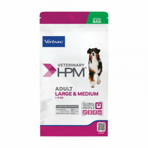 VIRBAC HPM DOG ADULT L/M sausā suņu barība 12kg