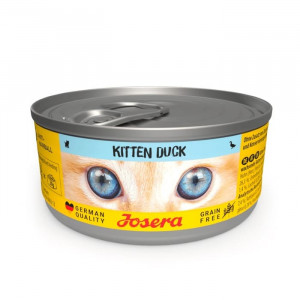 JOSERA CAT KITTEN DUCK konservi kaķēniem Pīle 85g