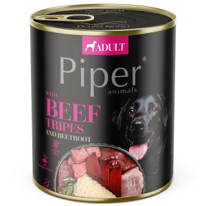 PIPER BEEF TRIPES konservi suņiem Liellopa kuņģis 800g