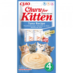 CHURU CAT CREAMY biezenis kaķēniem Tuncis 14g N4