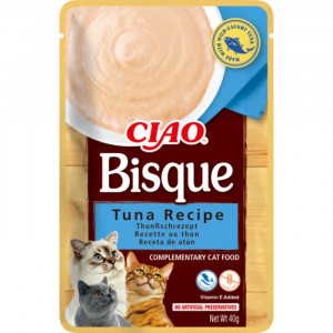 CHURU CAT CIAO BISQUE gardums kaķiem Tuncis 40g