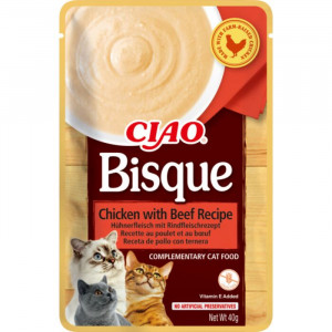 CHURU CAT CIAO BISQUE gardums kaķiem Vista, liellops 40g