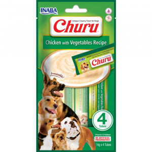 CHURU DOG CREAMY biezenis suņiem Vista, dārzeņi 14g N4