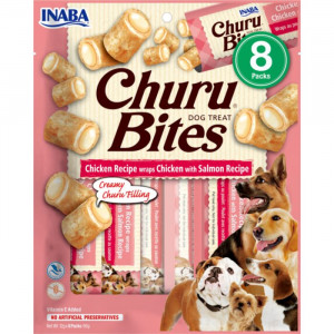 CHURU DOG BITES gardums suņiem Rullīši Vista, lasis 12g N8