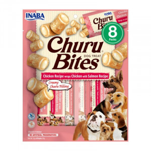 CHURU DOG BITES gardums suņiem Rullīši Vista, lasis 12g N8 (d.t. 20.07.2025.)