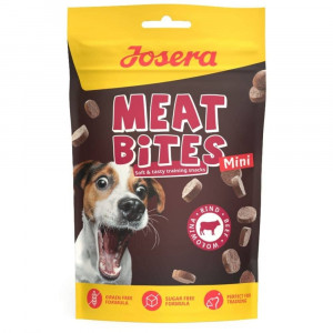 JOSERA MEAT BITES MINI BEEF mīksts gardums suņiem Liellops 70g