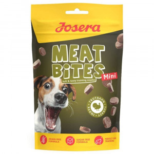 JOSERA MEAT BITES MINI TURKEY mīksts gardums suņiem Tītars 70g