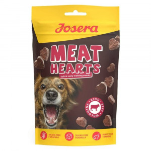 JOSERA MEAT HEARTS BEEF mīksts gardums suņiem Liellops 70g