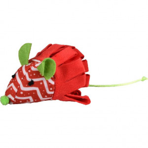 FLAMINGO CAT CHRISTMAS TOY rotaļlieta kaķiem Pelīte L 10cm 1gb