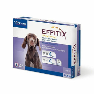 EFFITIX 134mg/1200 mg (10-20 kg) suņiem N4