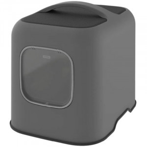GIMCAT SMART OLIMPIA ANTRACITE slēgta kaķu tualete 51x39,5x44 cm