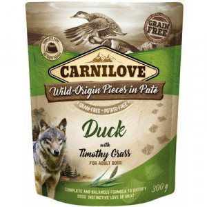 CARNILOVE PATE DUCK konservi suņiem Pīle 300g