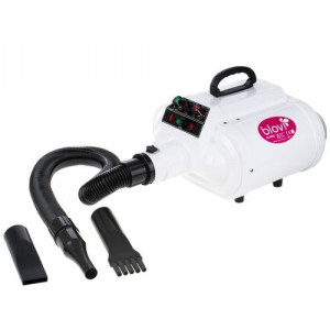 BLOVI HERO IONIC i600 3400W 150l/s divmotoru fēns kompresors suņiem