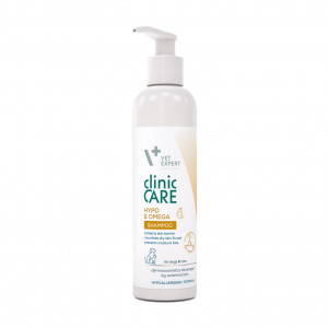 VETEXPERT CLINIC CARE HYPO & OMEGA šampūns suņiem 250ml