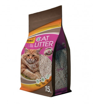 PERFECT CAT BABY POWDER cementējošas smiltis 15kg