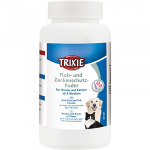 TRIXIE ANTI FLEA TICK POWDER pretblusu, pretērču pūderis suņiem, kaķiem 150g
