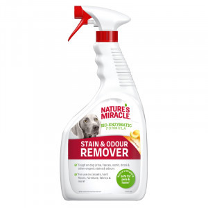 NATURE`S MIRACLE REMOVER MELON suņu smaku un traipu tīrītājs 946ml
