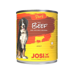 JOSERA JOSIDOG PATE BEEF suņu konservi 800g